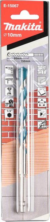 Immagine prodotto Makita Trapano multiplo 1/4" 10x150mm (10 millimetri)