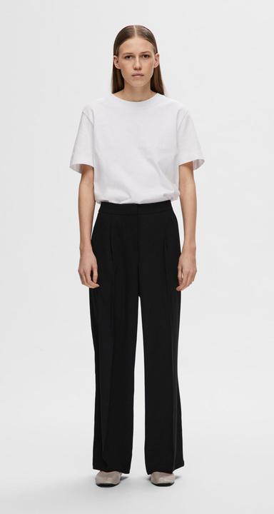 Actual product image Selected Femme Woven trousers with wide leg (42)