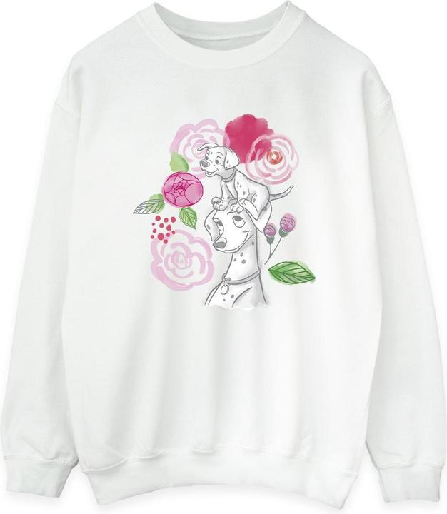 Immagine prodotto Disney 101 Dalmatians Flowers Felpa Donna (XL)