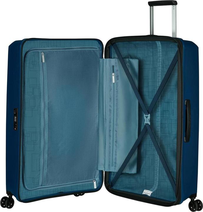 Actual product image American Tourister Travel Case Aerostep 101.5 L, Navy Blue (101.50 l, XL (from 140l))