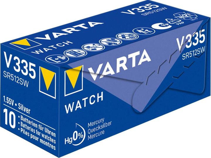 Produktbild Varta 1 Watch V 335 (1 Stk., SR63, 6 mAh)