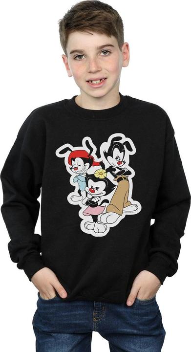 Immagine prodotto Universal Textiles Felpa a pois Wakko e Yakko per ragazzi (140, 146)