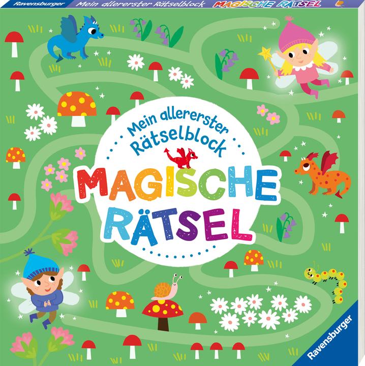 Immagine prodotto Ravensburger Mein allererster Rätselblock: Magische Rätsel (Tedesco, Annabel Savery, Rina Gregor, Sarah Fountain, Lisa Ragan, 2024)