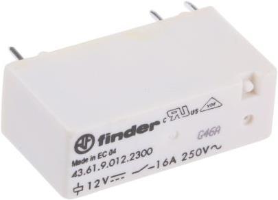 Image du produit Finder Relais CI 1NO 16A 12Vcc