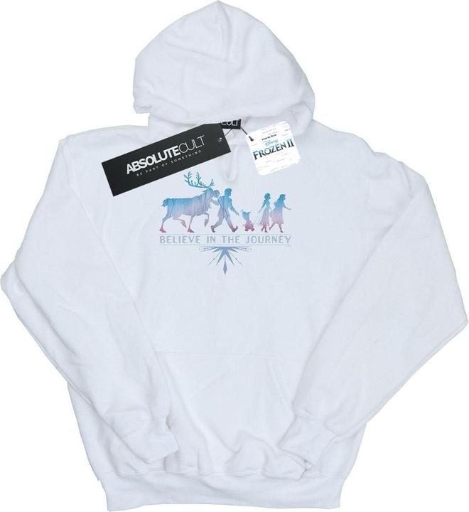 Actual product image Disney Boys Frozen 2 Believe In The Journey Silhouette Hoodie (140, 146)
