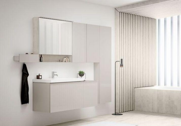 Immagine prodotto Geberit Acanto armadio a muro piatto 500639, 450x820x174mm