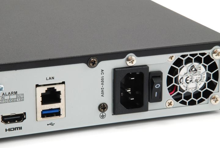 Actual product image LevelOne NVR-0508 8 Channel PoE Network Video Recorder 8 PoE Outputs H.265/264 (Network Video Recorder (NVR))