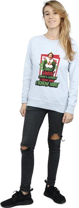 Immagine prodotto Elf OMG Santa Felpa Donna (M)