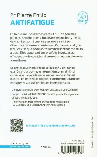 Image du produit Antifatigue (Français, Philip Pierre, 2022)