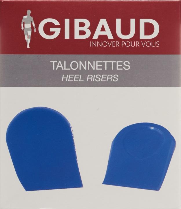 Produktbild Gibaud Ferseneinlagen Silikon blau (Fussdeodorant & -puder)