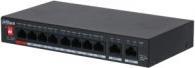 Actual product image Dahua Technology PoE DH-PFS3010-8GT-96 Unmanaged Gigabit Ethernet (10/100/1000) Power over Ethernet (10 Ports)