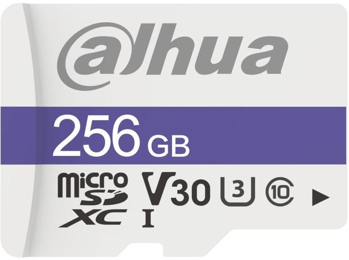 Produktbild Dahua Karte TF-C100 MicroSDXC 256 GB Klasse 10 U3 V30 (TF-C100 (256 GB, microSDXC, U3, UHS-I)