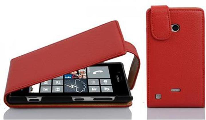 Productafbeelding Cadorabo Flip met structuurhoes (Nokia Lumia 720)