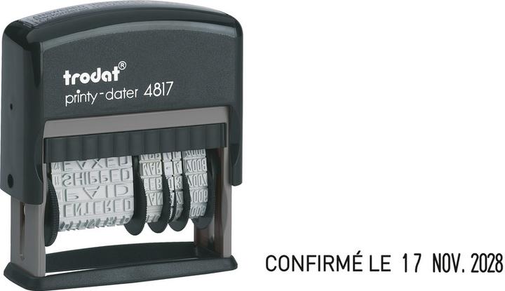 Trodat Timbro della parola e della data