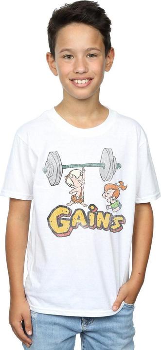 Produktbild The Flintstones Bam Bam Gains Distressed TShirt Jungen (128)