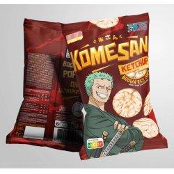 Actual product image LnsTrade ONE PIECE - Komesan 'Chips De Riz' - Zoro - 60g - Ketchup (63 g)