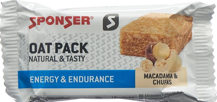 Produktbild Sponser Oat Pack (Macadamianuss, Chufas, 1 Stk., 60 g)