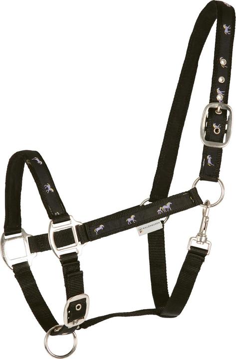 Waldhausen Ponyhalfter mit kleinen Pferde-Motiven