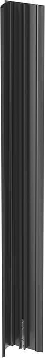 Immagine prodotto Multibrackets Canalina portacavi per ripiano superiore 139x1100, alluminio, nero (Tubazione, 110 cm)