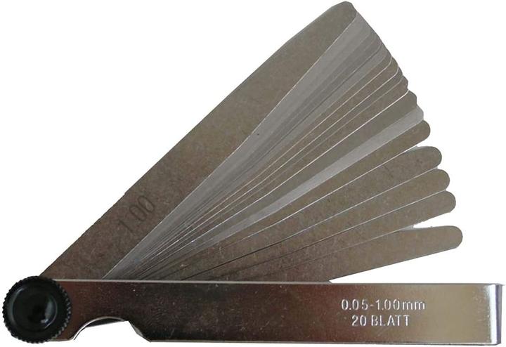 Produktbild SW-Stahl 09103SB Fühlerblattlehre 20 Blatt von 0,05-1,00 mm (0.10 cm)