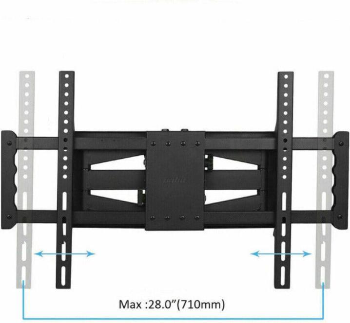 Immagine prodotto Hermex Supporto a parete per TV universale (Muro, 85", 60 kg)