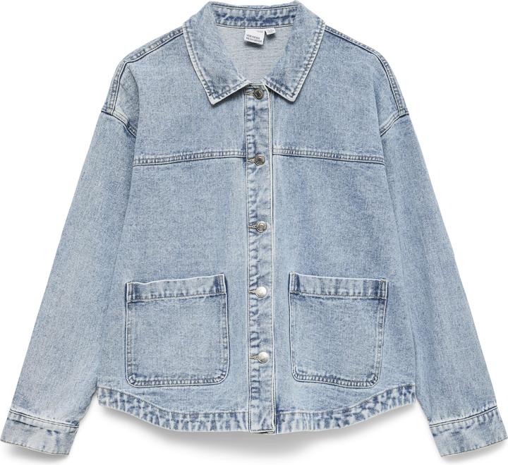 Vero Moda Vmjamie Ls Denim Shacket Mix Noos