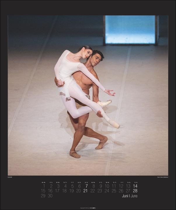 Image du produit Stuttgarter Ballett Kalender 2026 (46 x 55 cm, Couverture rigide, Allemand, Anglais)