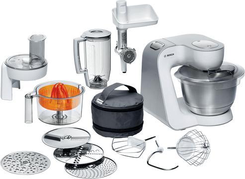 Actual product image Bosch Hausgeräte MUM58259 food processor Stainless steel, White (1000 W)