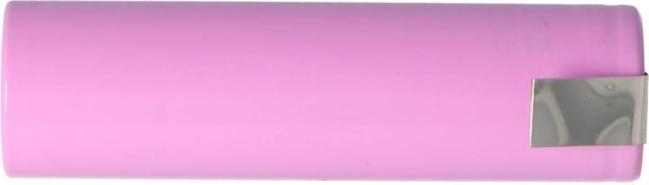 Actual product image Samsung Battery INR18650-35E flat positive pole selectable with or without solder tags (1 pcs., 18650, 3500 mAh)