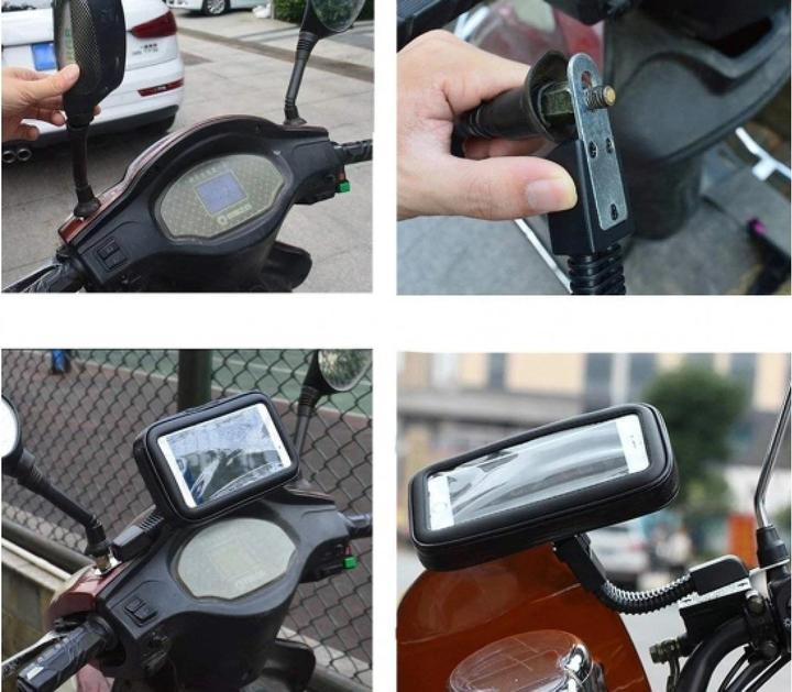 Produktbild G-Case Universal Bike Smartphone Motorrad Halterung (Handys bis 145x80mm)