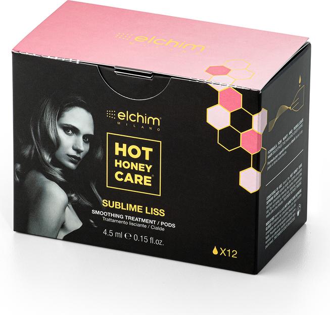Produktbild Elchim Hot Honey Sublime Liss 12 Stk. (Haarpflege set)