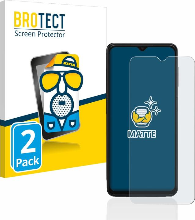 Actual product image BROTECT Anti-glare screen protector matt (2 Piece, Samsung Galaxy A13 5G)