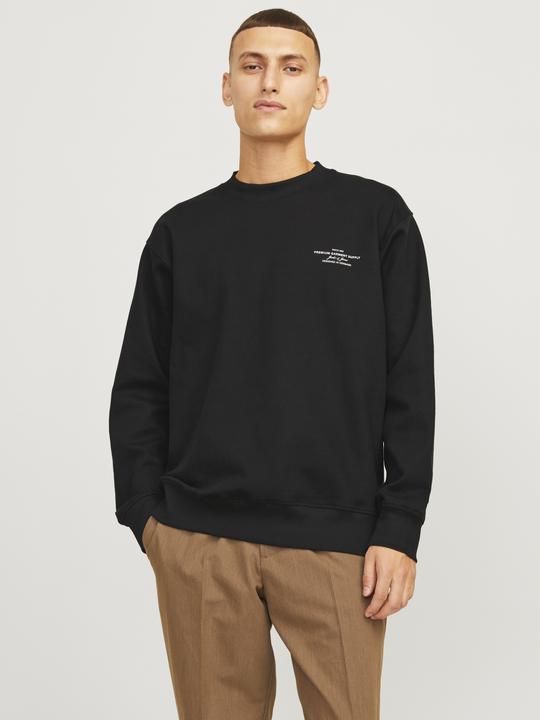 Actual product image Jack & Jones Jprblachad Branding Sweat Crew Neck Ln (XL)
