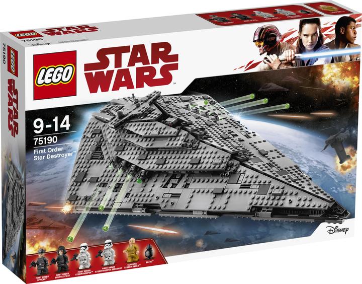 Immagine prodotto LEGO Cacciatorpediniere del Primo Ordine (75190, LEGO Star Wars)
