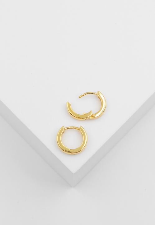 Actual product image Muau Creoles (750/18 K Yellow gold)