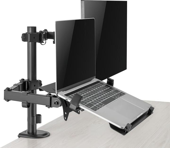 Produktbild LogiLink Monitorhalterung 2-fach, 1732"-Monitore, 1015,6" Notebooks/Tablets (Tisch, 32")
