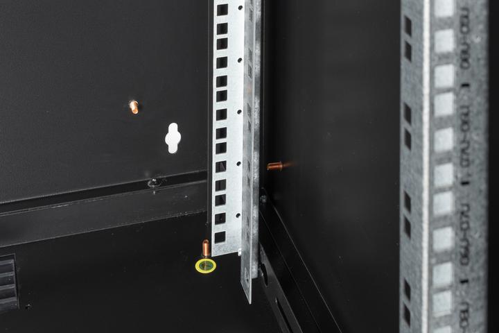 Actual product image Digitus Wall-mounted enclosure Unique series (12 RU, 19 inch rack)