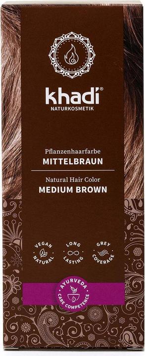 Produktbild Khadi Pflanzenhaarfarbe (Braun)