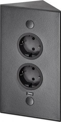 Thebo Corner socket outlet element