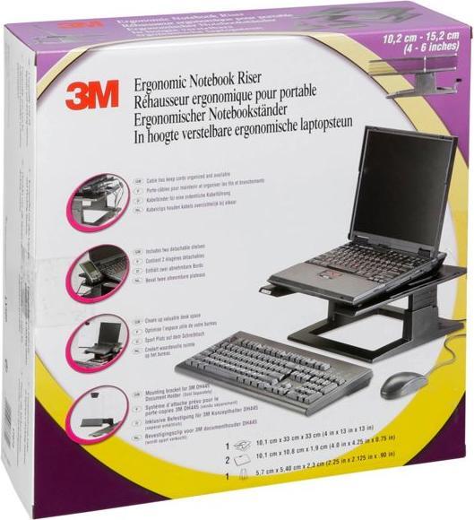Productafbeelding 3M Notebookplatform/standaard, zwart