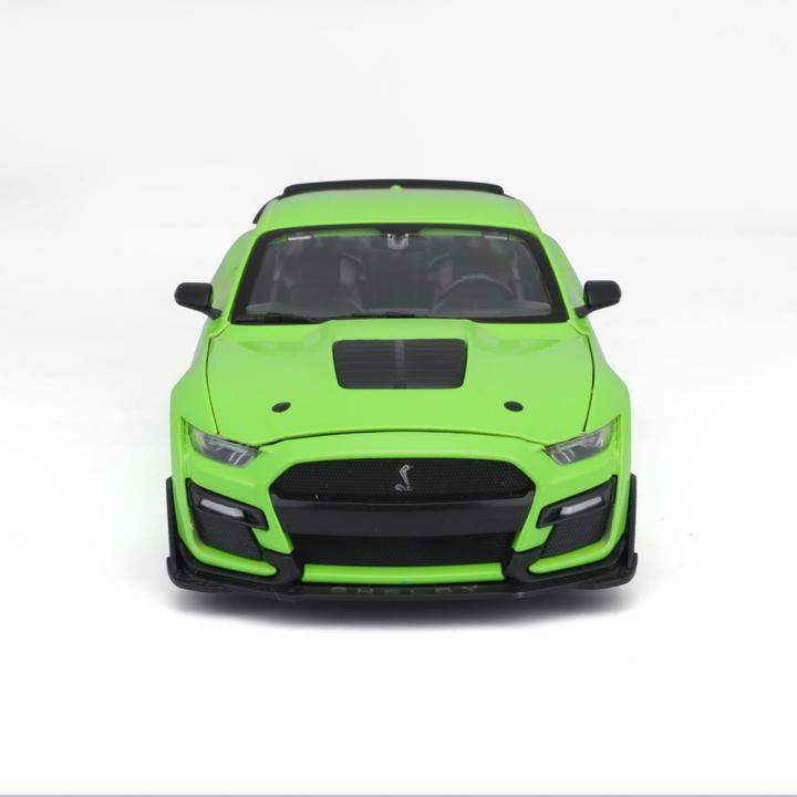 Actual product image Maisto Mustang Shelby GT500 2020 1/24 green