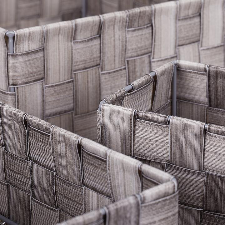 Actual product image Relaxdays 8pcs storage basket set (8 x, 35.5 x 26 x 10.5 cm)