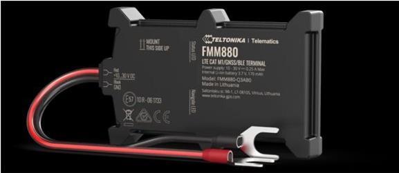 Actual product image Teltonika Telematics FMM880 GNSS 4G LTE Cat 1 M1 Tracker
