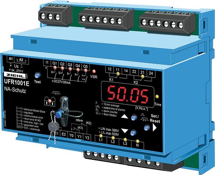 Produktbild Victron Energy Victron (Ziehl) Spannungs- und Frequenzrelais UFR1001E