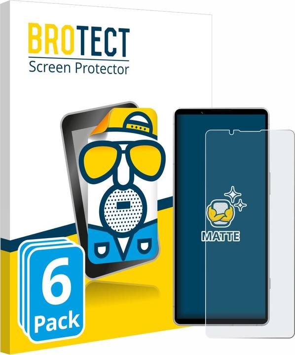 Image du produit BROTECT Film de protection antireflet Protection d'écran mat (6 pièce(s), Sony Xperia 5 V)