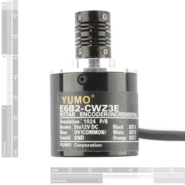 Actual product image Yumo Rotary Encoder 1024 P/R (Quadrature) (Various)