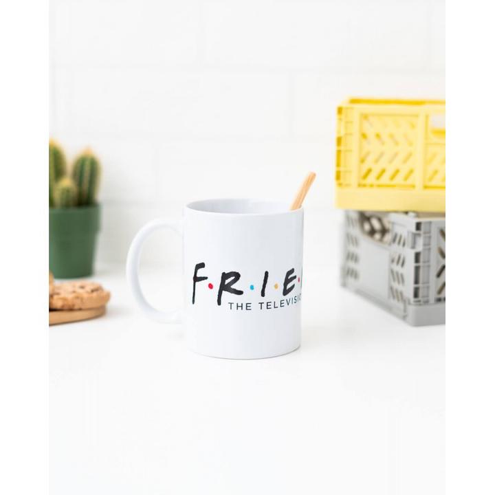 Productafbeelding Friends - Keramische mok in geschenkverpakking 350 ml (wit) (350 ml, 1 x)