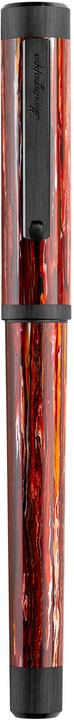 Image du produit Montegrappa Iszezric r4 mg Stylo à Bille, Zero Zodiak Scorpio, Ultra Noir (Noir, Red)