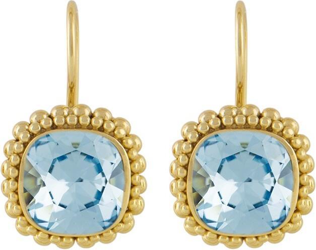 Aquamarinblau, Gold
