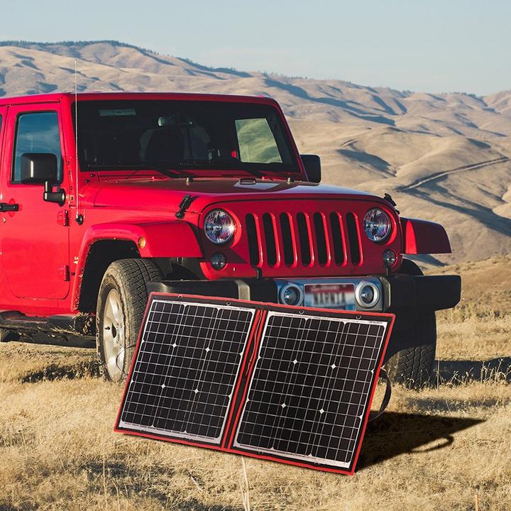 Produktbild Dokio Faltbares Solarmodul (110 W, 2.10 kg)
